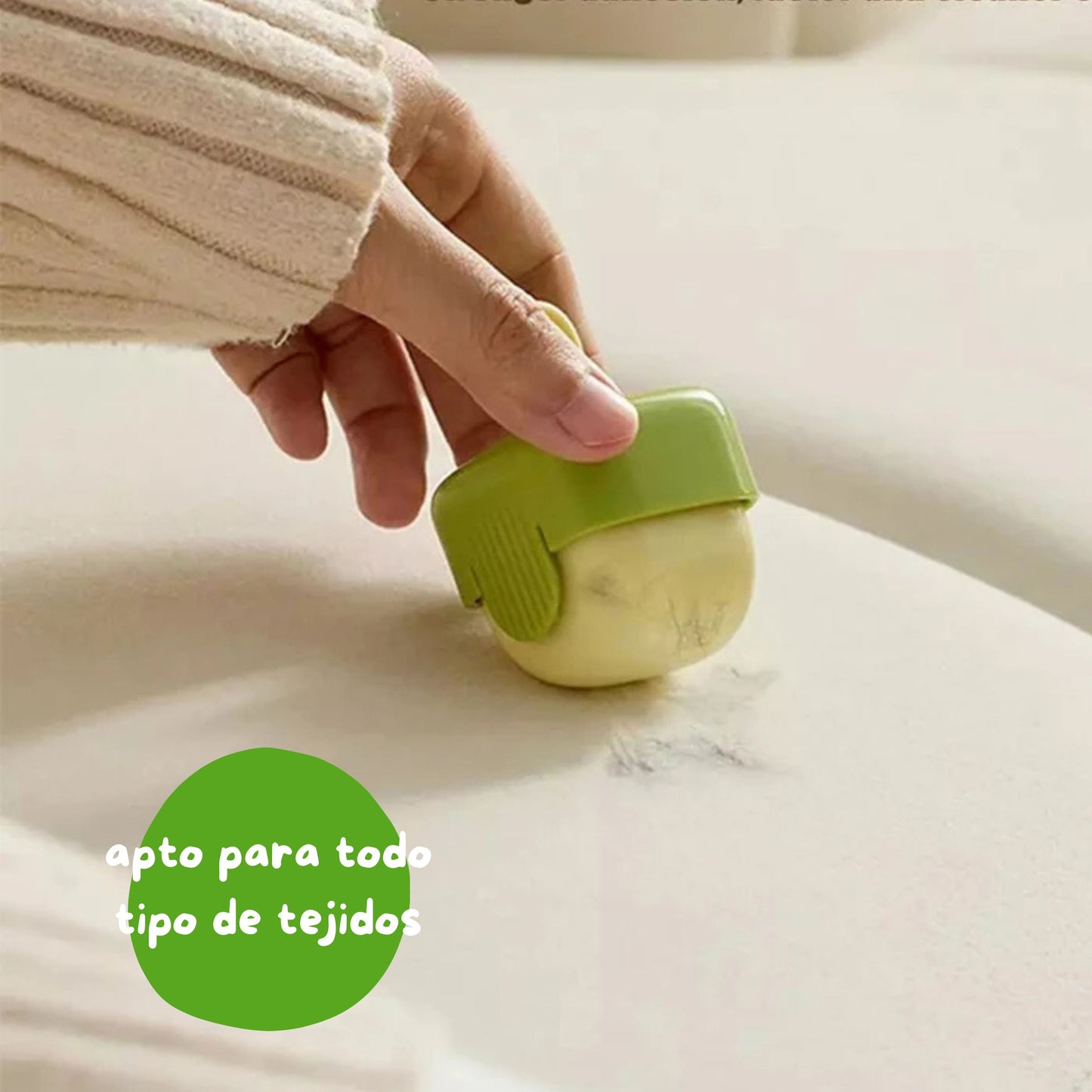 HairOff™ – Rodillo Lavable Quita Pelusas y Pelo de Mascotas